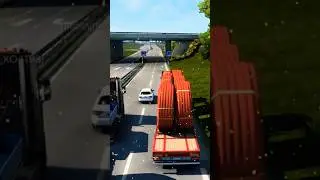 IDIOTS ON THE ROAD. ETS2MP. TRUCKS. SHORTS. #shortsvideo #youtube #ets2 #truck #games
