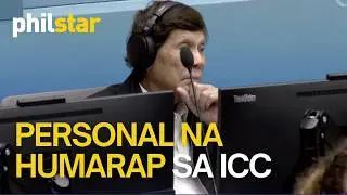 Rodrigo Duterte, personal na humarap sa ICC sa unang pagkakataon