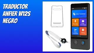 RESE&Ntilde;A (2025) : Traductor Anfier W12S Negro. DETALLES