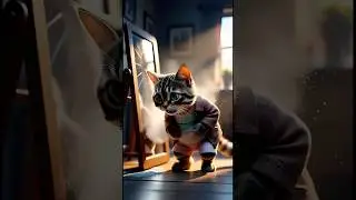 Майло: Невероятная история превращения кота в 3D | 3D-анимация #преображение #фитнес #3danimation