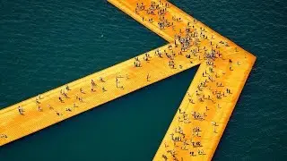 Christo: The Floating Piers and Work in Progress