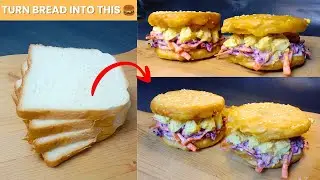 Rainbow Veggie Sliders With Eggs | Tea Time Snacks Recipe