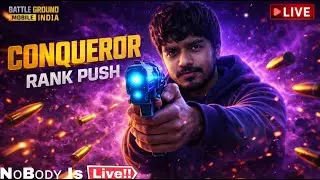 Day 6 Push Conqueror With Rush Game Play | #bgmishorts #shorts #shortslive #bgmilive #nobodyislive