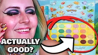 Is it WORTH $200? | Beauty Expert's Brutally Honest Review of Pok&eacute;mon x ColourPop Makeup Collection!