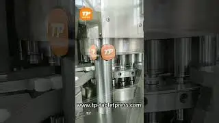 High-Speed Tablet Press #efficiency #effizienz #precision  #pr&auml;zision #tabletpress