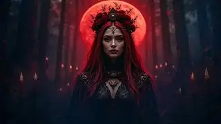 Blood Moon Witch | Enchanting Gothic Witchcraft & Mystical Ambient Music
