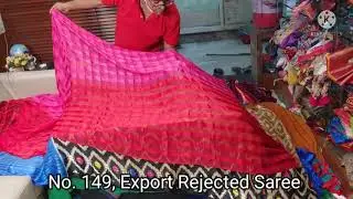 No. 149, Export Rejected Saree With Blouse piece 210 Rs, Whatsapp on. +91 9327507276