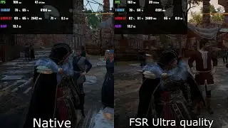 Assassin's Creed Valhalla | Native VS FSR Ultra quality comparison