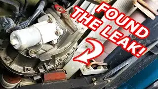 I THINK I FOUND THE TRANSFER CASE LEAK