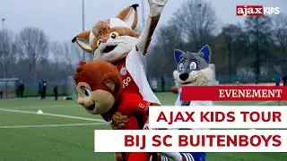 Lucky, BBoy en Ally trappen lol met Ajaciedjes bij SC Buitenboys
