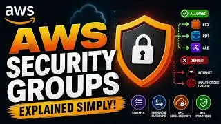 AWS Security Groups Explained | Complete Guide with Rules, Chaining & Best Practices