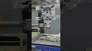 Aerospace-grade aluminum alloy die-casting, we can #aluminumalloydiecasting #cnc #machine