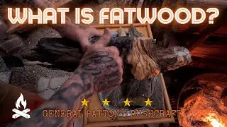 WHAT IS FAT WOOD? NATURALLY FLAMMABLE #fire