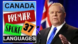 Canada Premier Doug Ford Spoke Different Languages To Say &ldquo;Stay at Home&rdquo; @JettClass