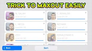 Simple Trick to Max Out Players | PES 2019 Mobile