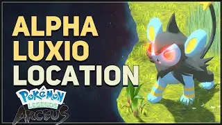 Big Alpha Luxio Location Pokemon Legends Arceus