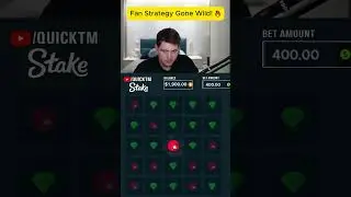 I TRIED A FAN'S MINES STRATEGY (STAKE ORIGINAL) #stake