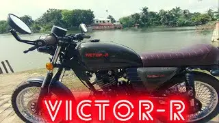 Cafe racer victor r || new cafe racer || victor r 125 2020 || First Ride Impression ||