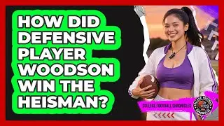 How Did Defensive Player Woodson Win The Heisman?