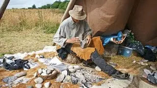 Flint Knapping: Lejre Knapp-in 2015