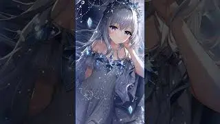 Princess ice blue gauze