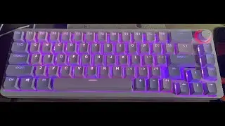 TM680 - Akko Jelly Pink - Lubed - Typing Test