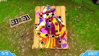 Fortnite Battle Royale - All Carnival Clown Board Locations (Week 9 Challenge)