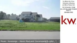 LOT 101 STONELAKE Drive, METAMORA, IL Presented by Christine Schauble.