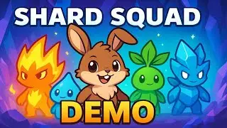 💎 SHARD SQUAD (DEMO) 💎 - Neues Danmaku mit farbenfrohen Tieren