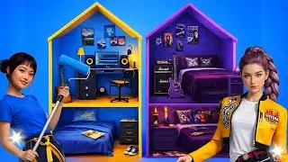 We DIY Cozy House for KPop Demon Hunters ✨ Creative Build by Glamilla's World
