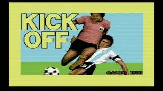 Kick Off (Commodore 64 Version) - Single Game Mode Longplay