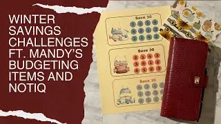 Winter Mini Savings Challenge featuring mandysbudgetingitems and Notiq