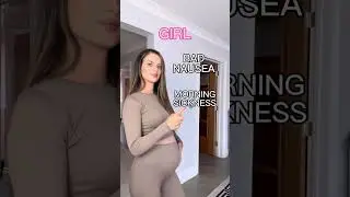 Different pregnancy symptoms with a boy 💙 and with a girl 💖 #shorts