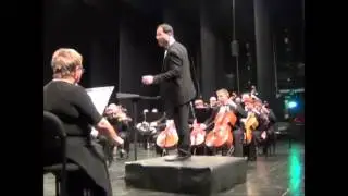 Beethoven Symphony number 7, first movement   Ashdod Symphony, conductor Ya&iuml;r Bena&iuml;m