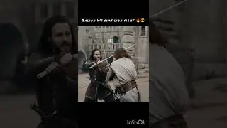 balion 😎V's shatilion 😡 fight skills 🏹#osmanghazi #sultansalahuddinayyubi #shortsfeed #ytshorts