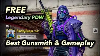 FREE Legendary PDW-57 - Toxic Waste Gunsmith & Gameplay | CoDM Season 10