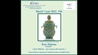 Conversation céramique : Kate Malone: aux sources des formes