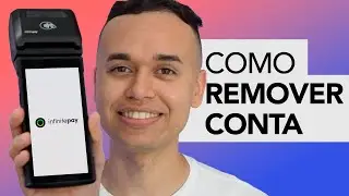 Como remover a conta da M&Aacute;QUINA DE CART&Atilde;O InfinitePay Sunmi P2
