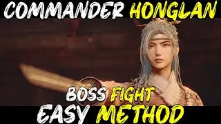 Wuchang: Fallen Feathers | Commander - Honglan BOSS Fight Gameplay (Easy Method)
