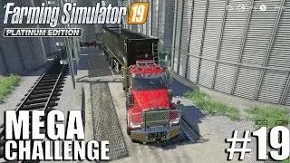 MEGA Equipment Challenge 2.0 | Timelapse #19 | Nebraska Map | FS19 | Farming Simulator 19