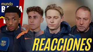 🔥 REACCIONES de DE JONG, FERMÍN, BALDE Y FLICK tras la VICTORIA del Barça ante el Elche (1-3)
