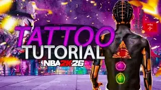 NBA 2K26 TATTOO TUTORIAL “ALL SEEING EYESO” (2 STYLES)