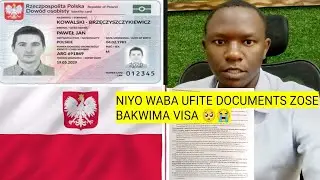 POLAND VISA 🥺 BITERWA NIKI KUGIRANGO BAKWIME VISA KDI UFITE DOCUMENTS ZOSE