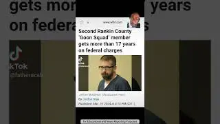 2nd Officer who tortured innocent Black Men sentenced to 17.5 years in prison #shorts #mississippi