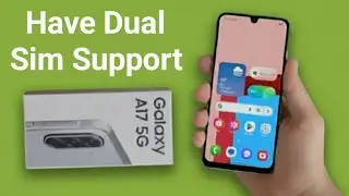 Samsung Galaxy A17 5G: есть поддержка двух SIM-карт
