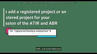 How to add a registered project or an unregistered project