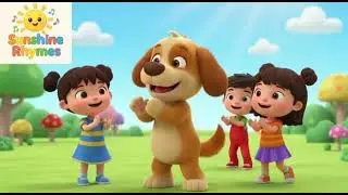 Bingo Song 🐶 Fun Animal Nursery Rhyme Sunshine Rhymes