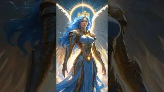 AI Art Showcase: #Stunning Images Generated by AI #aiart #angel #warrior #celestial
