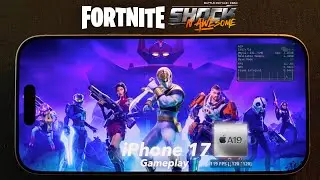 Chapter 6 Fortnite on iPhone 17 Performance Test - All Graphic Settings + 120 FPS (NO CLOUD)