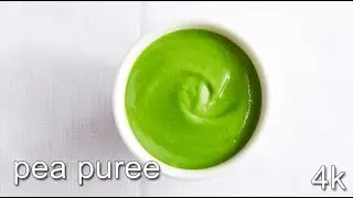 extremely simple VEGAN PEA PUREE from 2 ingredients